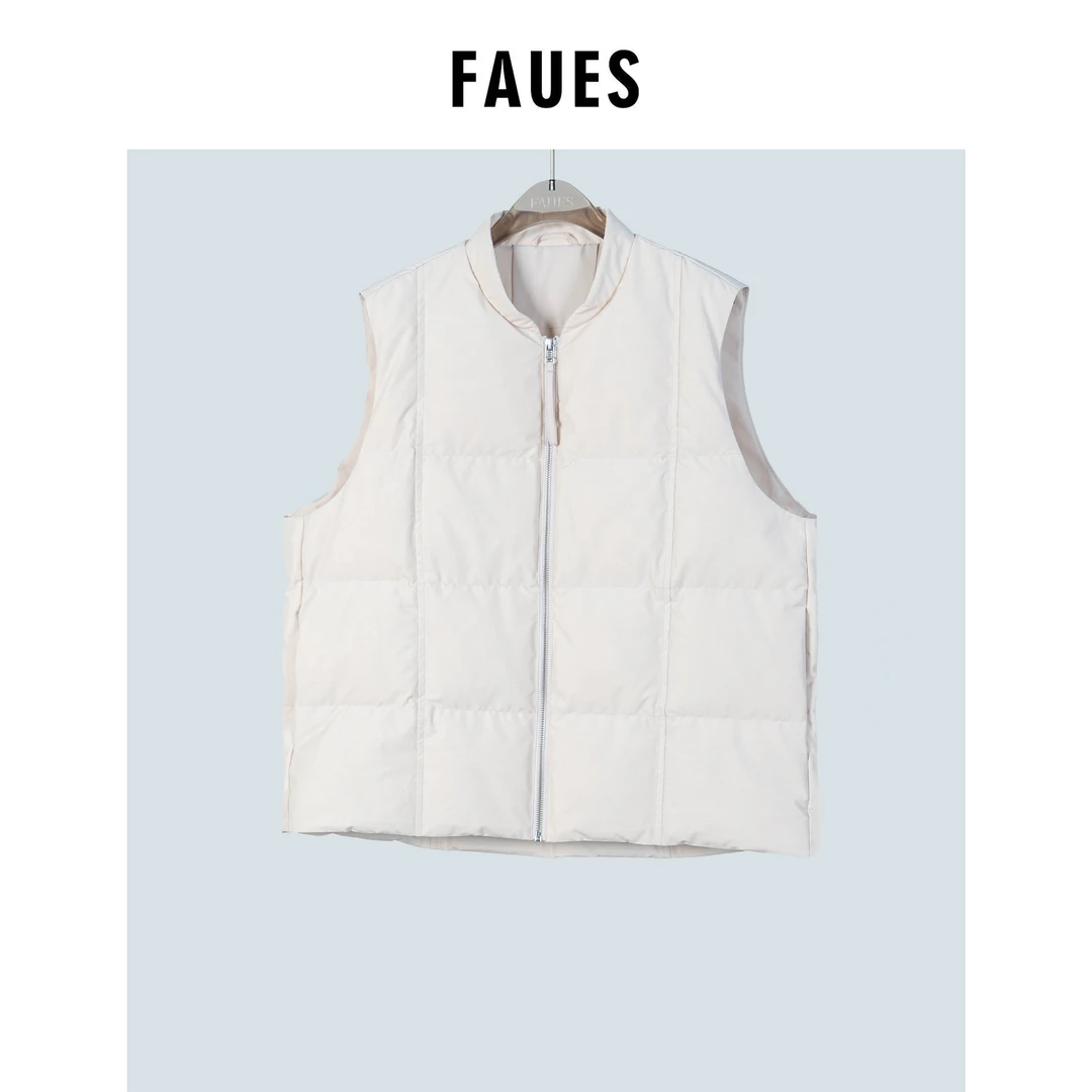 FAUES 诗意时光 可溯源95白鹅绒轻便保暖三防精工鹅绒背心马甲