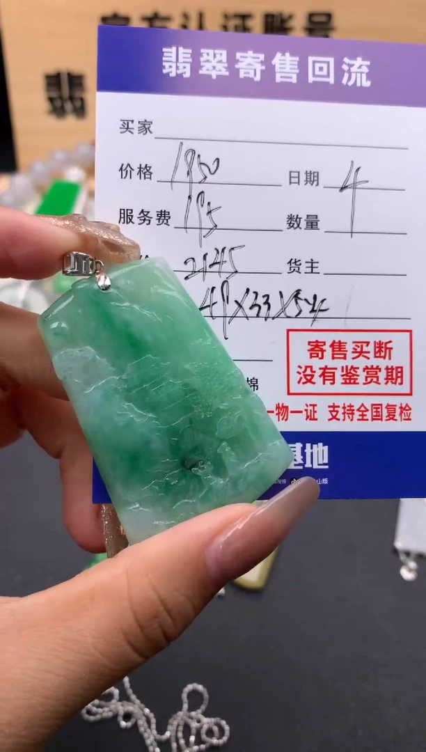 【闪购商品】翡翠颈饰未镶嵌10117995