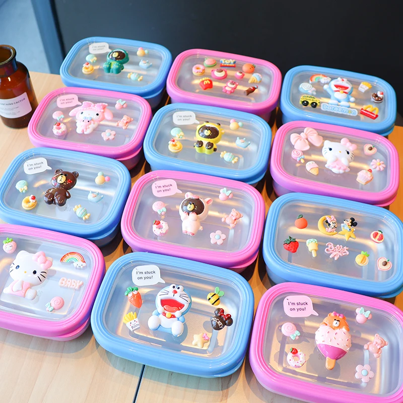 水果盒hellokitty饭盒不锈钢便携简约卡通可爱带盖饭盒儿童便当盒