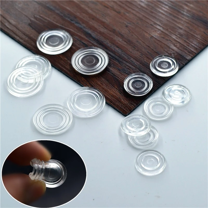 红木家具钢化玻璃桌面台面防滑透明硅软胶茶几垫子垫片液压升降铜