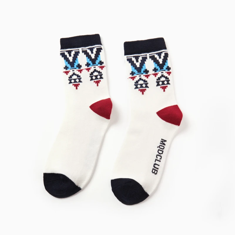 【一双装】MQD童装男女童卡通袜子中筒潮流潮袜9644Z2605