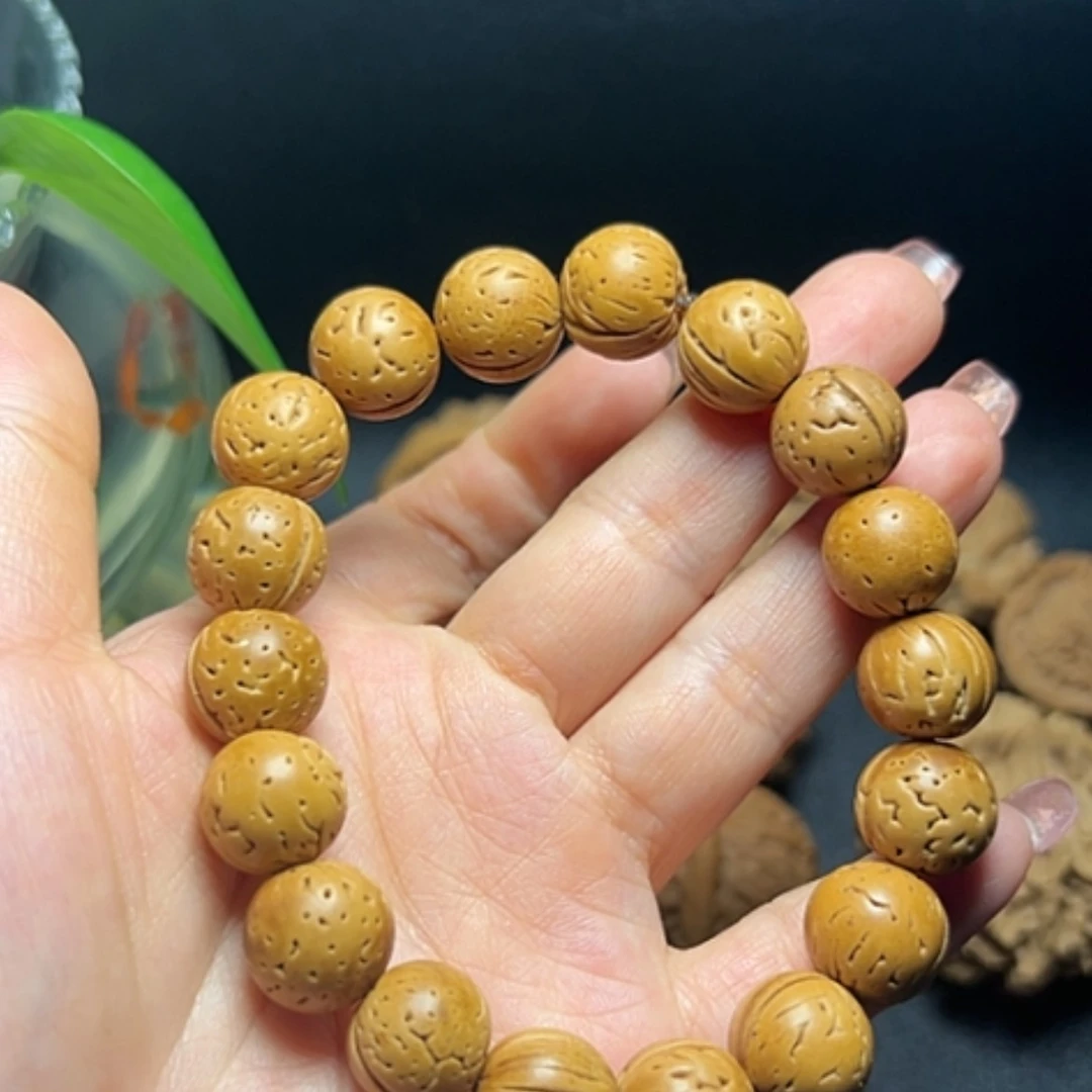 【闪购商品】文玩核桃把件阿**八光珠