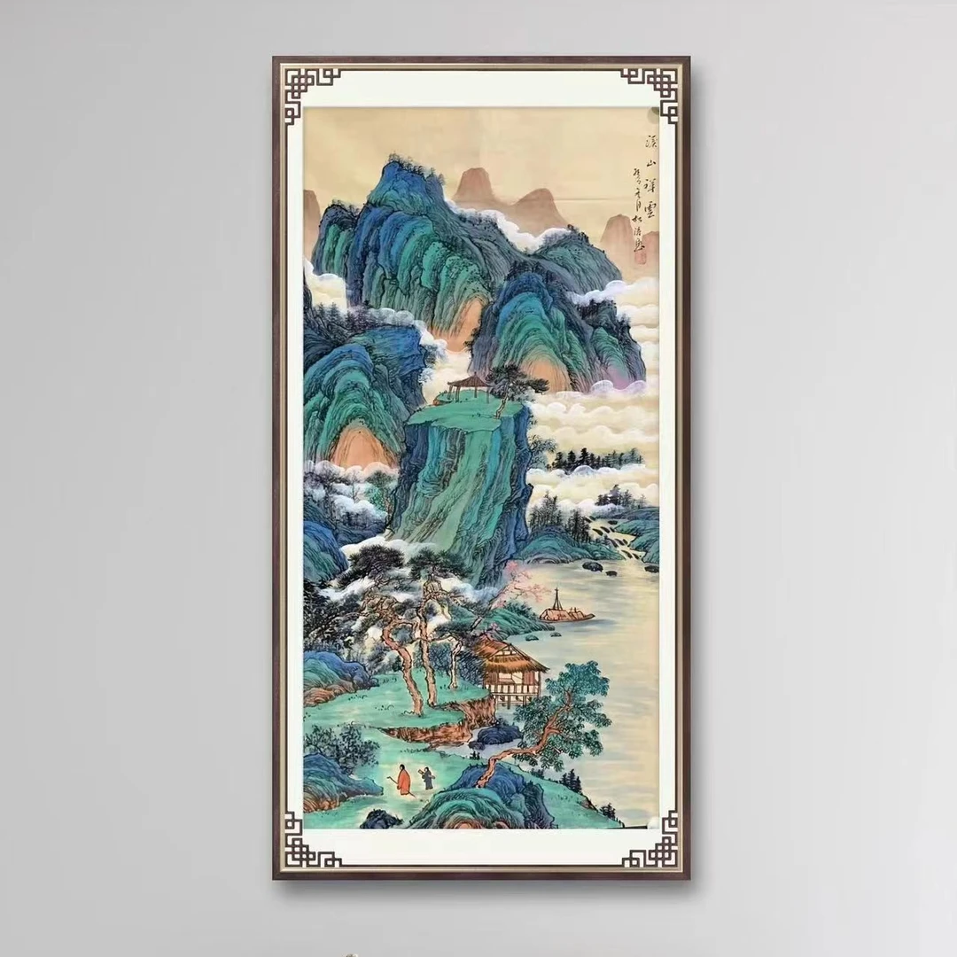 曾松涛精品四尺山水