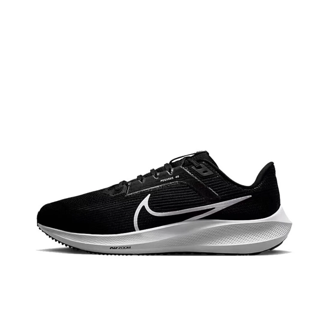Nike Pegasus飞马40 耐磨透气跑步鞋男黑色 DV7480-001