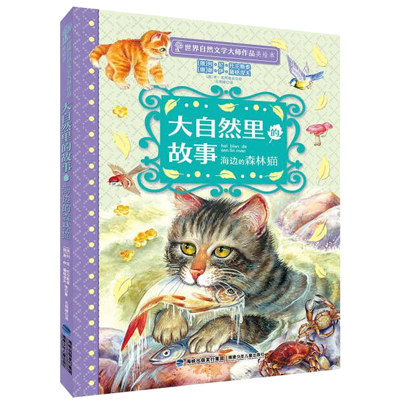 大自然里的故事 海边的森林猫  童话故事