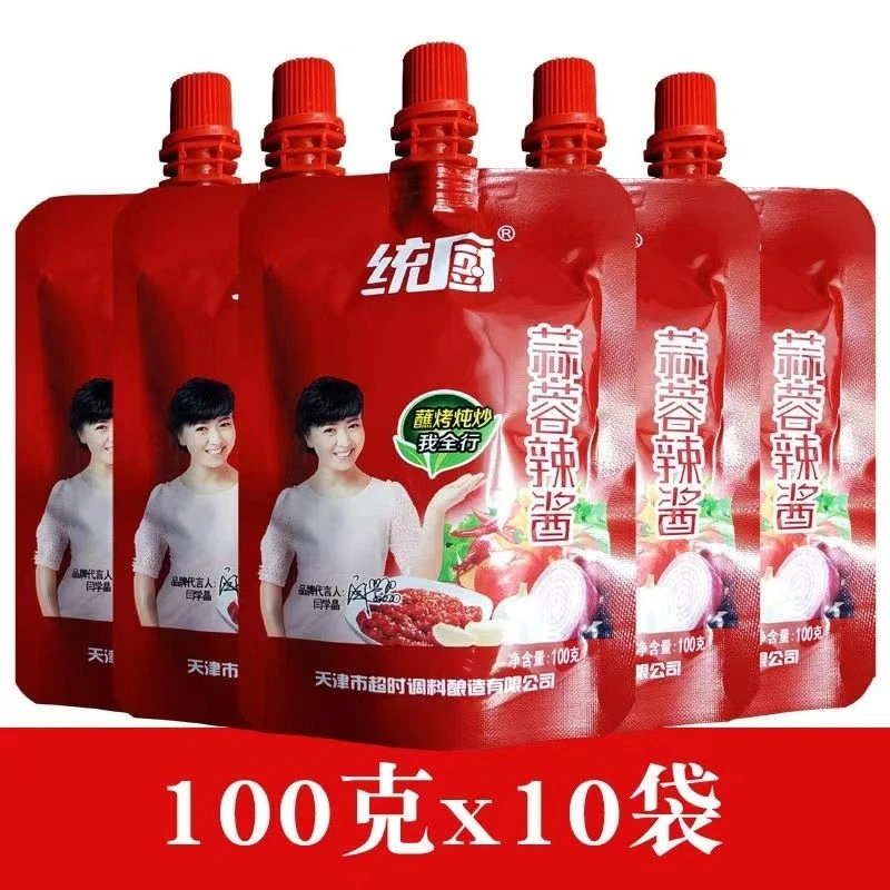 【小扬哥力荐】统厨天津蒜蓉辣酱100g袋 烧烤香辣酱 火锅烤肉调料