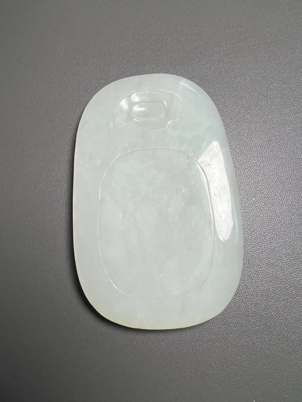 和田玉砚台，玉质白度好