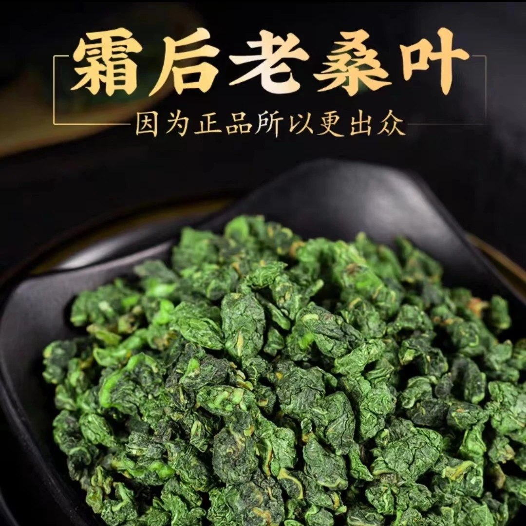 桑叶茶正宗新货泡水喝营养古法工艺茶香醇桑叶茶