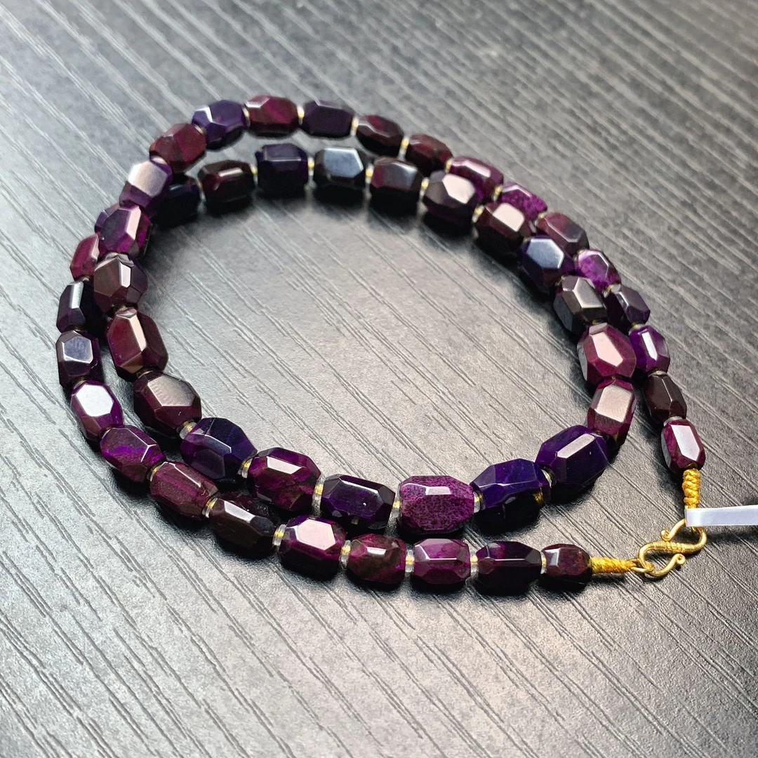 匡氏K姐 高货舒俱来切面帝王紫项链 Z-HL-A2894（多样性发一）