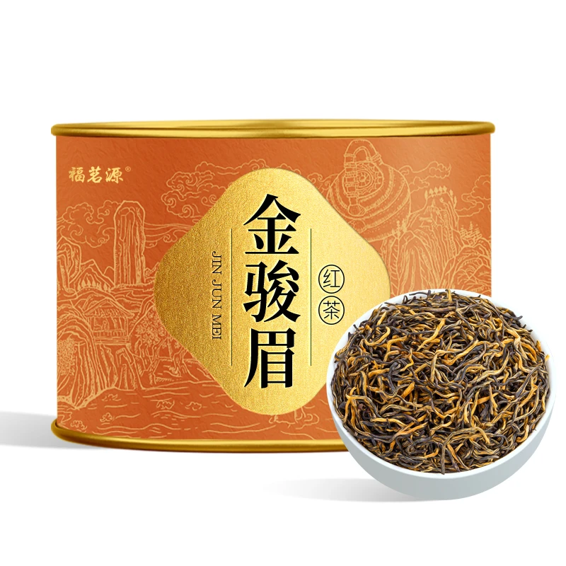 福茗源 茶叶金骏眉红茶 新茶特级黄芽嫩芽100g