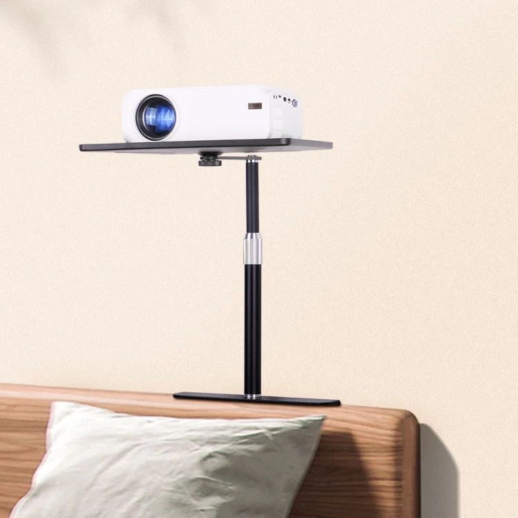 投影仪托盘支架升级通用床头沙发底座靠墙小米极米当贝投影仪支架
