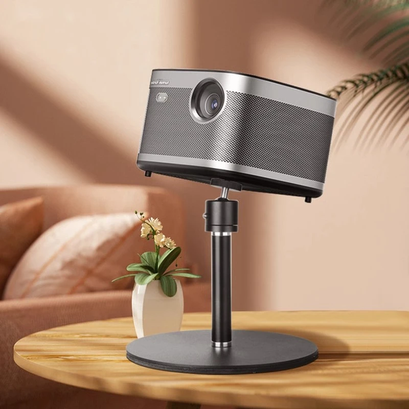 投影专用支架圆盘桌面适用于极米坚果6mm螺丝接口投影仪支架