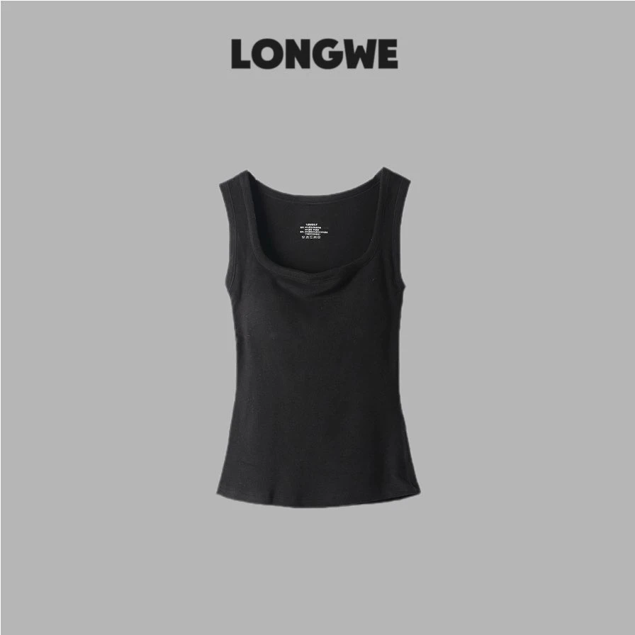 自发热美背 时尚女士显瘦气质休闲轻奢百搭背心WE22095