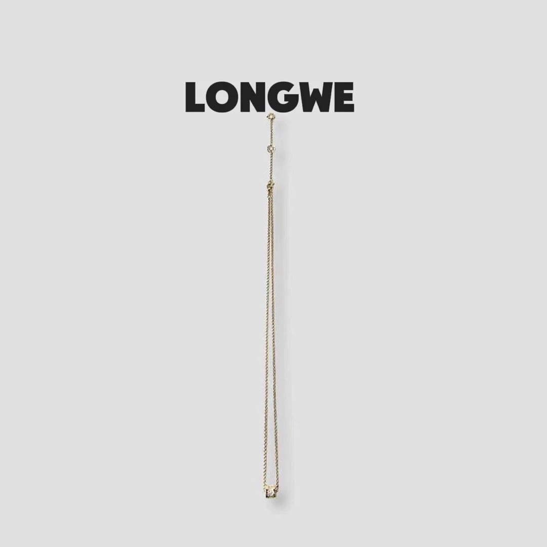 铜项链 铜项链小蛮腰项链 设计师时尚休闲项链WE22039