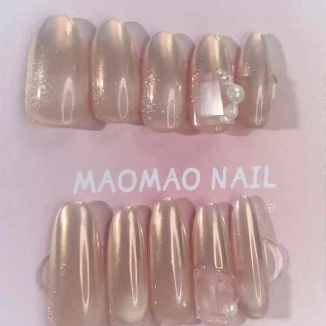 上新【玫瑰荔枝】MAOMAO重工纯手工穿戴甲穿戴式