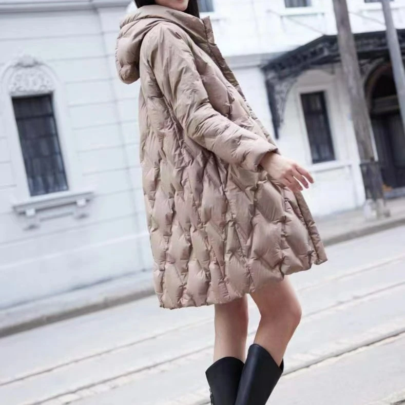 鹅绒孤品样衣中长款系列