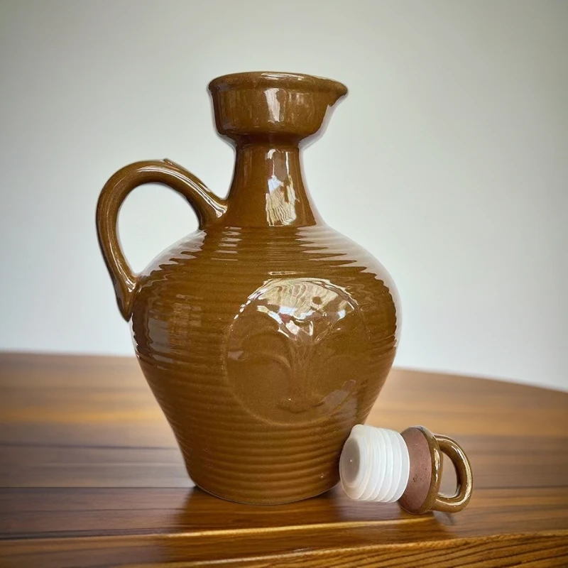 陶瓷酒壶酒坛子复工老式土陶罐子陶瓷酒瓶陶瓷酒瓶酒壶陶瓷密封