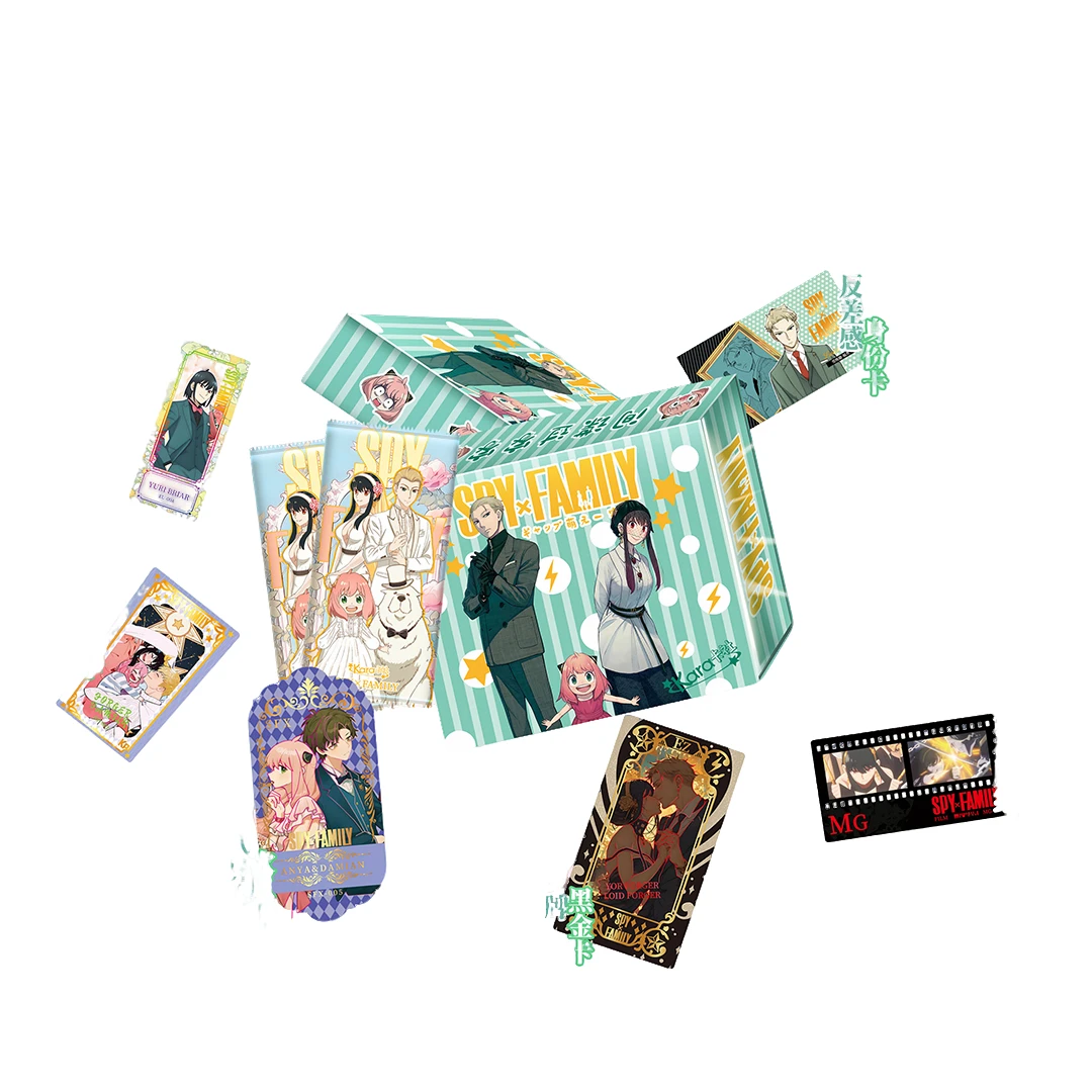 Kara卡社 间谍过家家 国产二创  收藏卡牌盲盒（代拆）阿尼亚