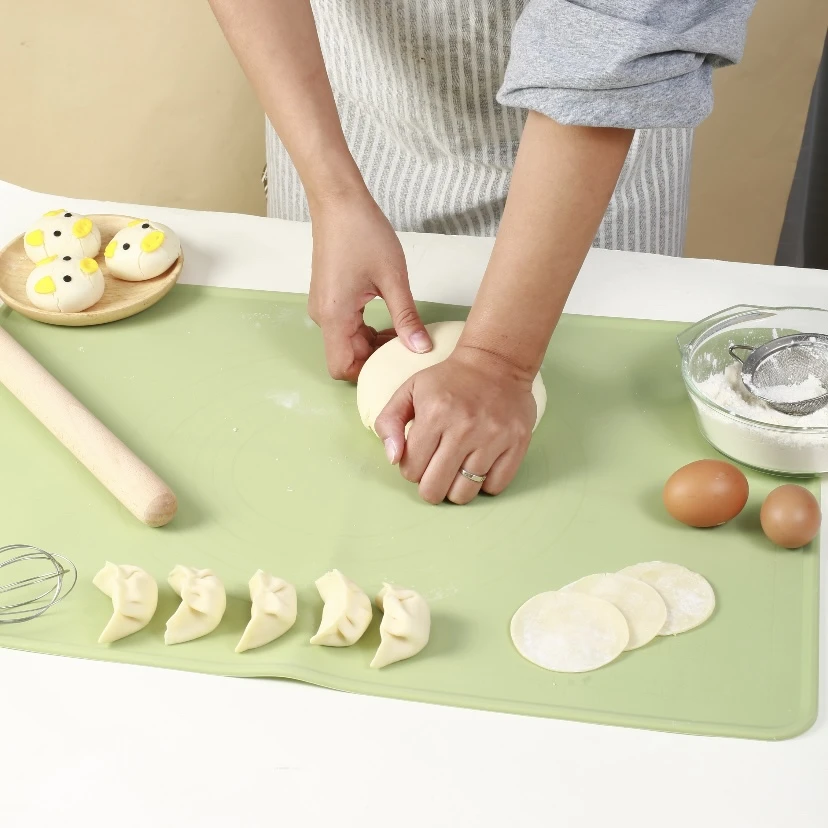【创得】硅胶揉面垫 60*40cm 食品接触级硅胶材质和面防滑加厚