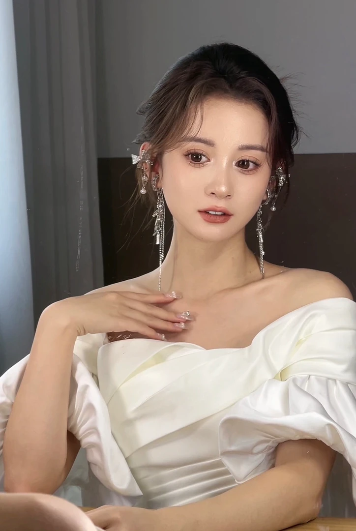 合金耳饰 新娘婚拍精美耳骨夹套装（2对装）