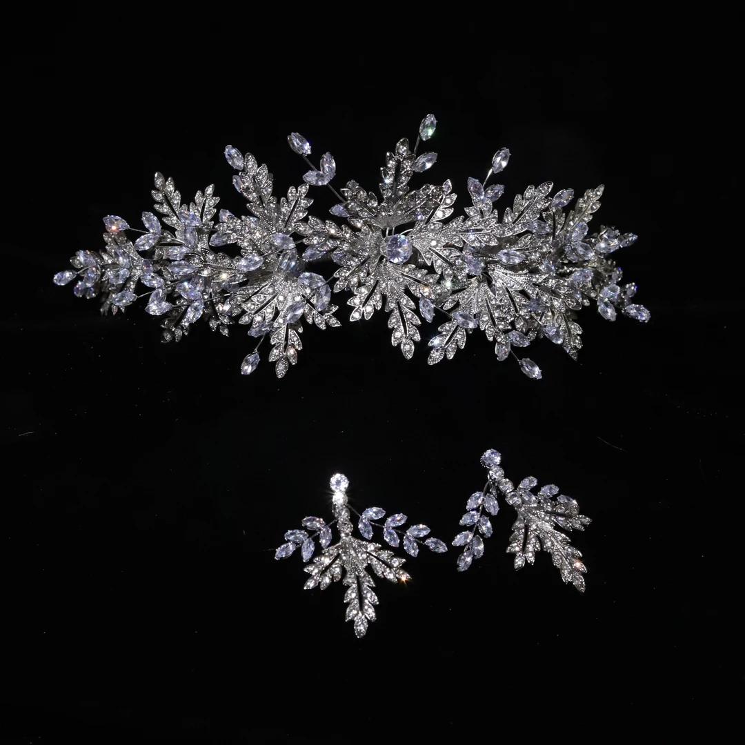 重工新娘饰品套装635（无礼盒）