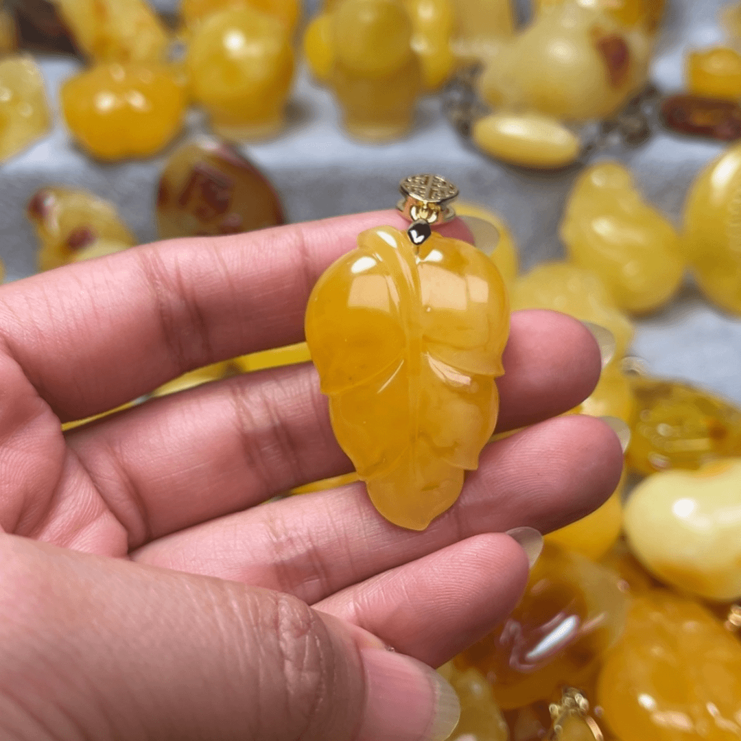 【闪购商品】蜜蜡颈饰未镶嵌蜜蜡