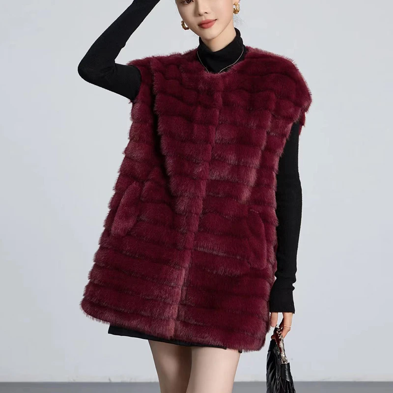 春季时尚百搭气质女装马甲新款显瘦妈妈装马甲K5841