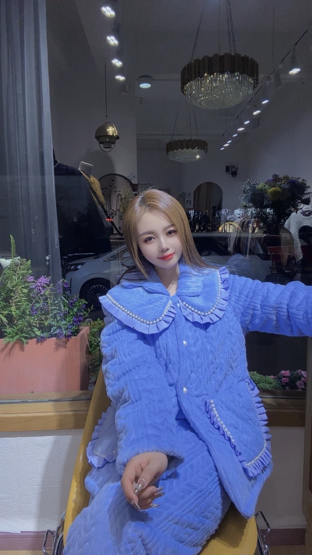 新美婷潮品加厚家居服