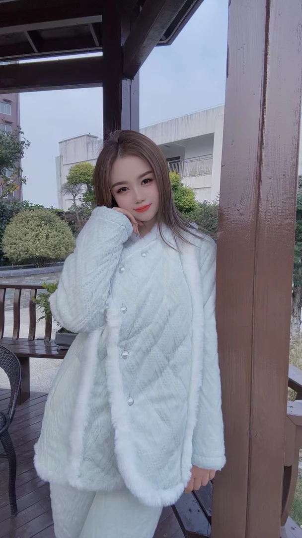 新美婷潮品加厚家居服