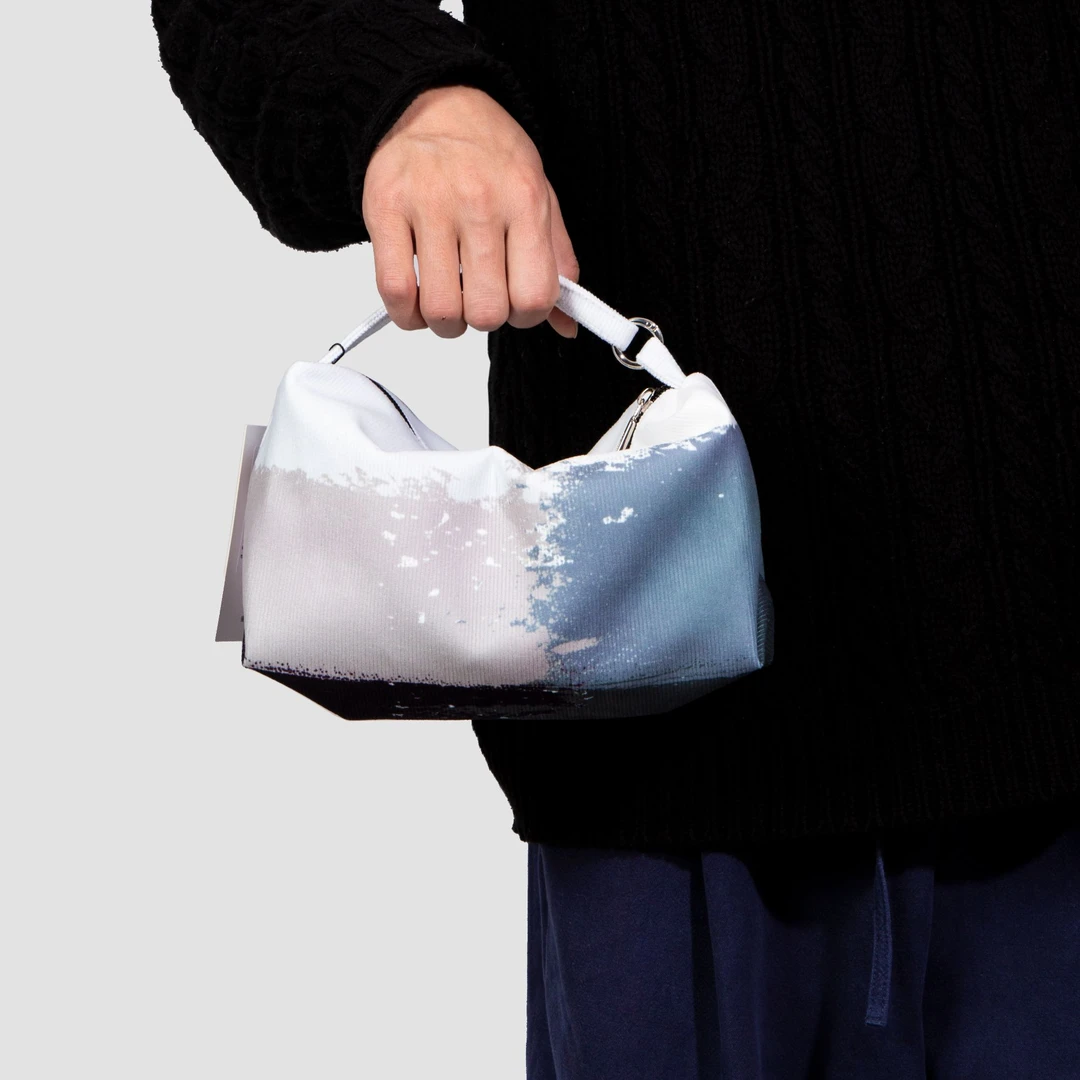 无则艺【大方包】这家的布包很艺术I原创黑白灰手提包休闲学生夏