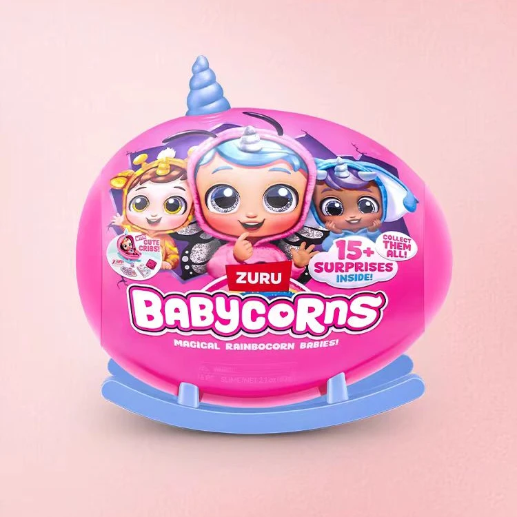 云波宝贝魔法蛋之摇篮宝宝独角兽惊喜娃娃球盲盒儿童启蒙玩具