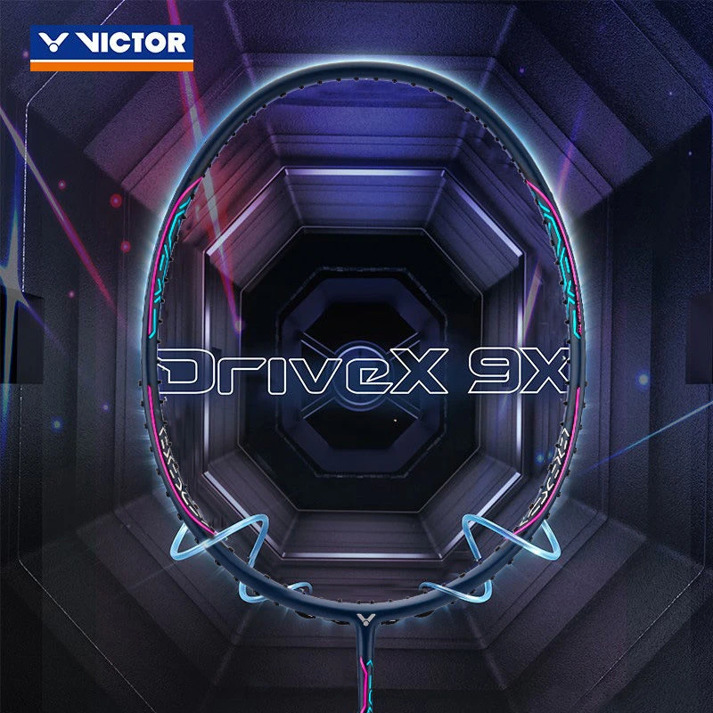 VICTOR/威克多DX-9X驭系列波利 拉哈尤攻防全面类羽毛球拍