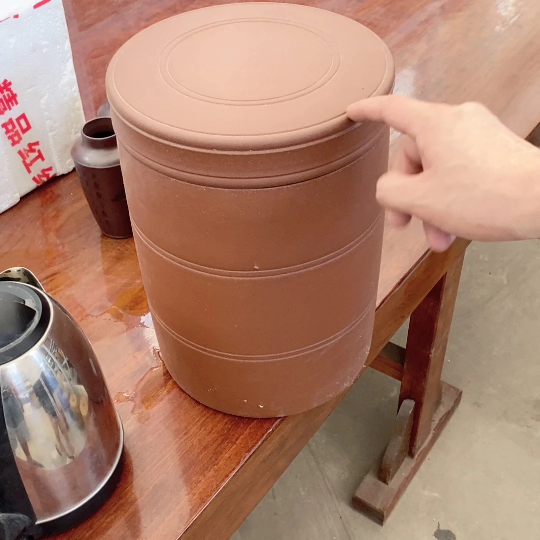 紫砂茶叶罐默*?精品紫砂茶叶罐
