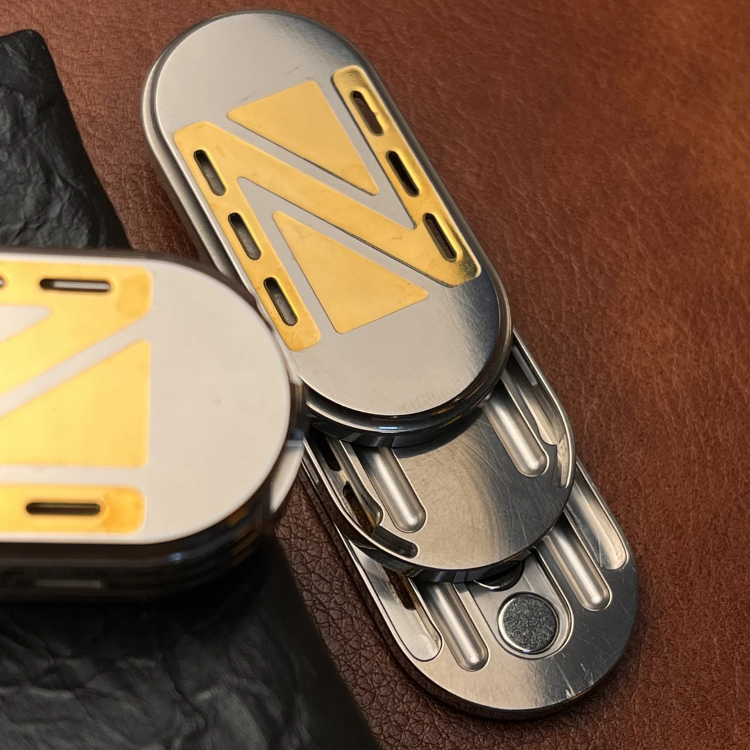 【N1】音叉三层直推Q弹手感推牌EDC解压减压玩具回音型段落式推牌