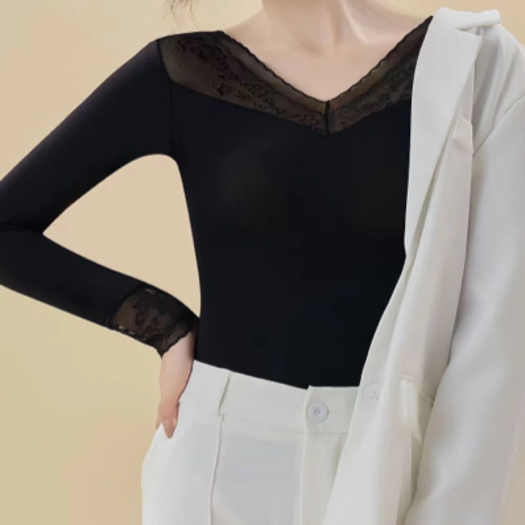 彬彬严选蕾丝拼接玻尿酸润肤美肤衣8878