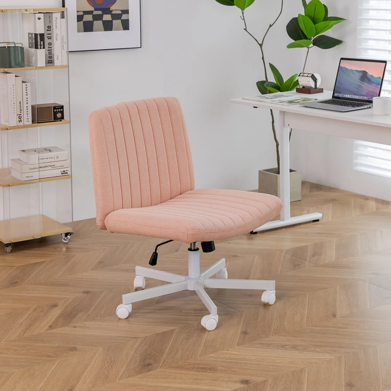 电脑椅家用舒适可盘腿女生卧室贝壳椅办公座椅可升降转椅书桌椅子