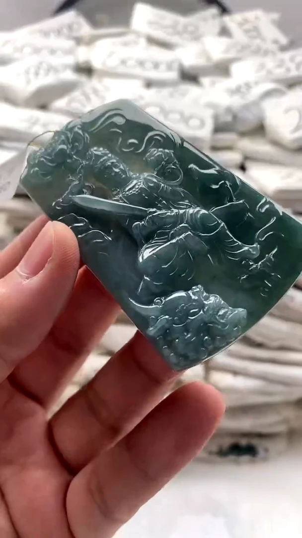 【闪购商品】翡翠颈饰未镶嵌文殊