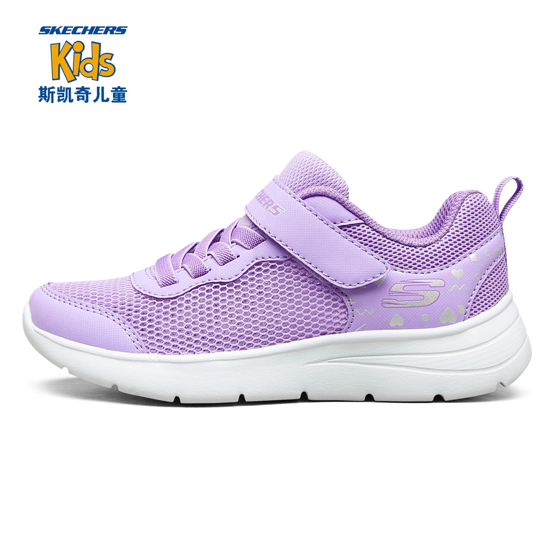 夏季儿童运动鞋 | 斯凯奇女童鞋透气网面防滑舒适跑步鞋312012L