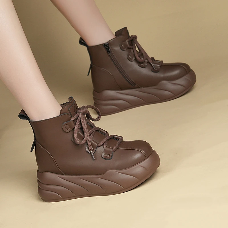 雪地靴女2023冬季新款加厚加绒二棉靴子百搭秋冬厚底内增高女棉鞋