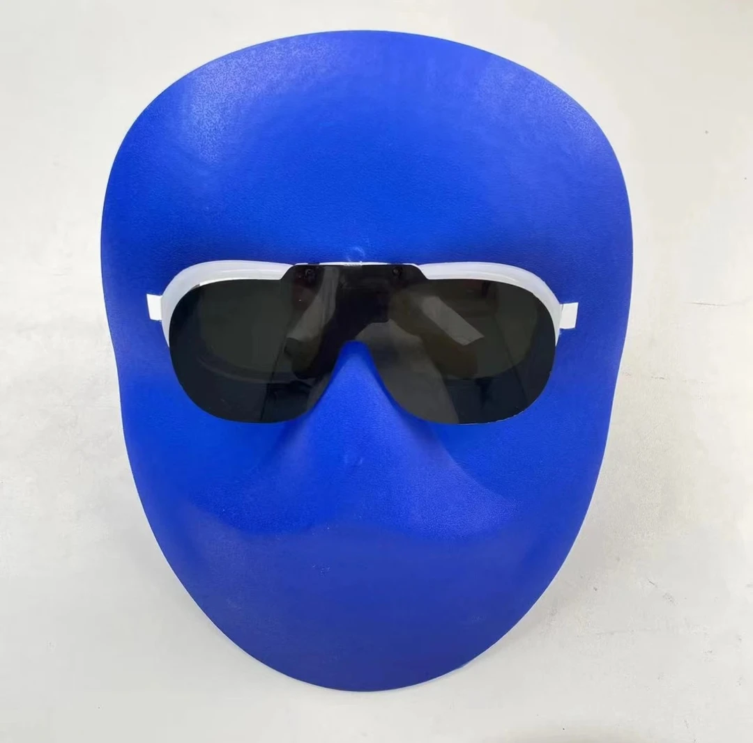 【焊工面具】护目镜墨镜眼镜面罩头戴式脸部防护防烤脸护脸护面轻便