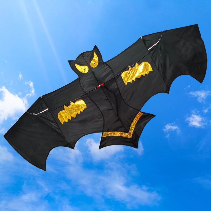 潍坊风筝新款卡通蝙蝠风筝 大型成人好飞易飞儿童风筝 黑蝙蝠风筝