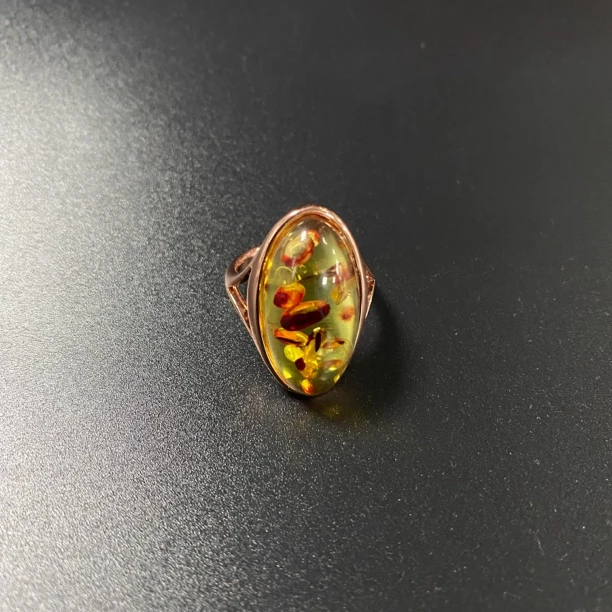 花珀 时尚 戒指 C563