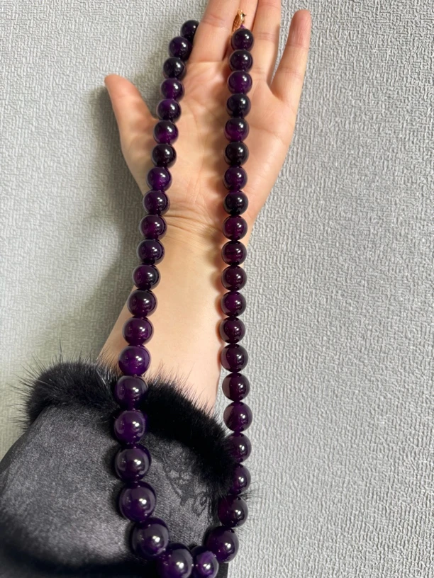 紫龙醇珍藏款紫色项链  F068