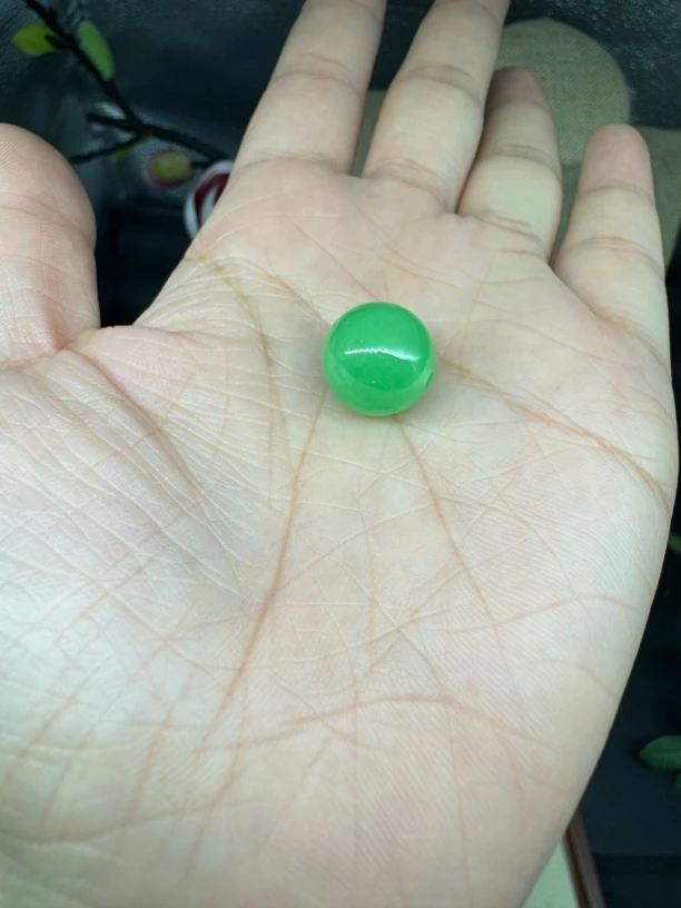 翡翠单珠 吊坠 e123