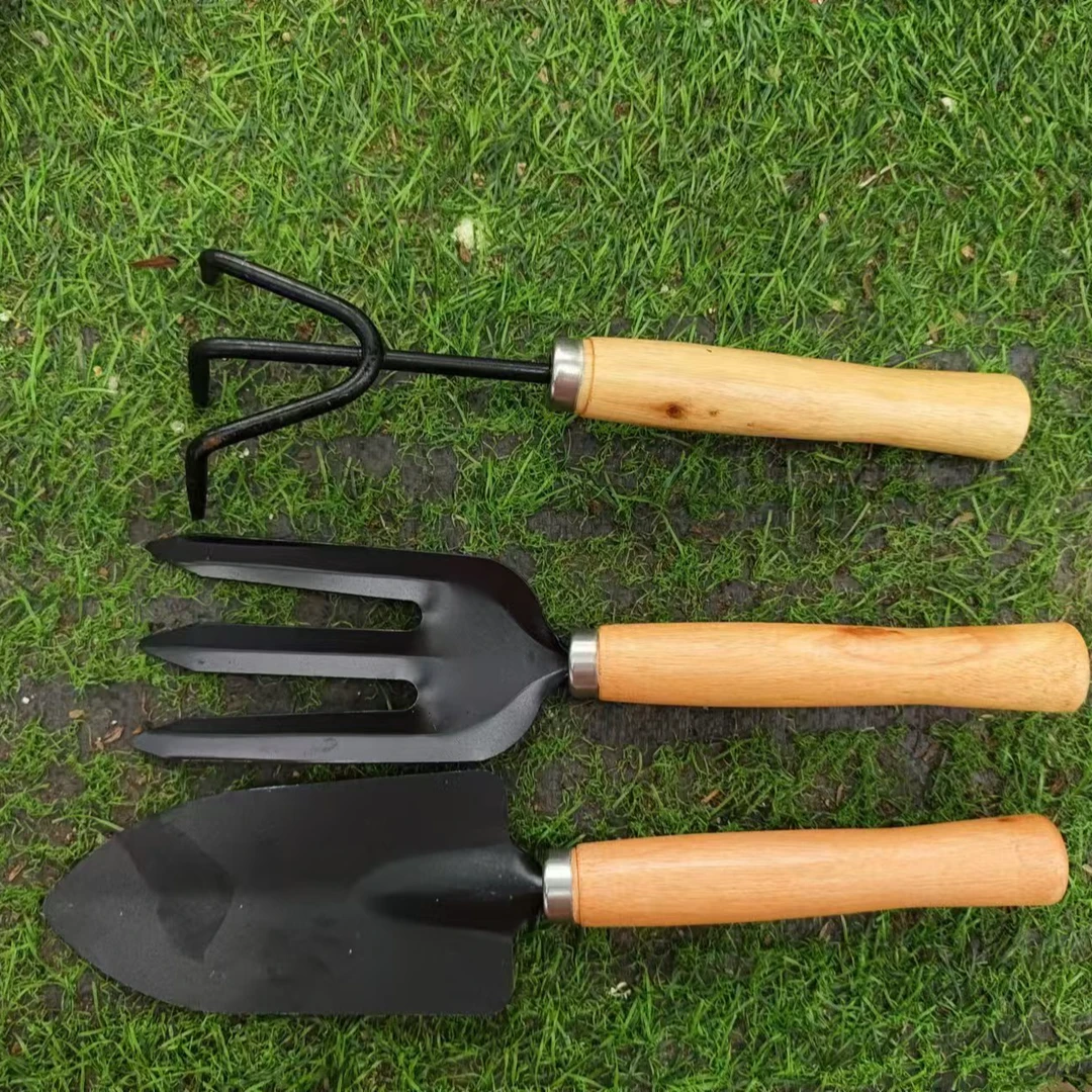 园艺工具三件套养花绿植松土种植工具