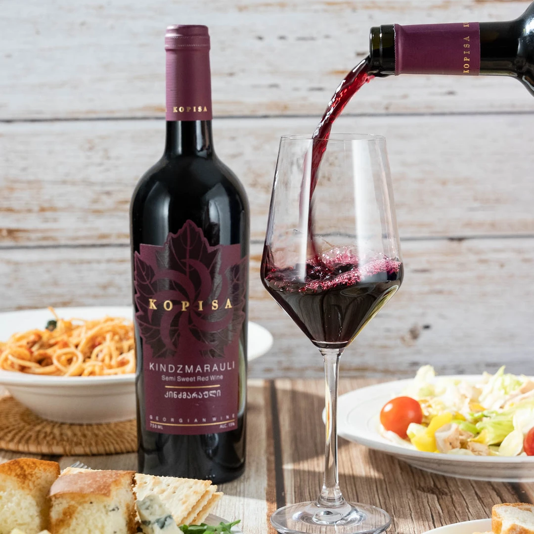 【法定半甜K1】AOC级别法定产区原装进口格鲁吉亚红葡萄酒红酒半甜