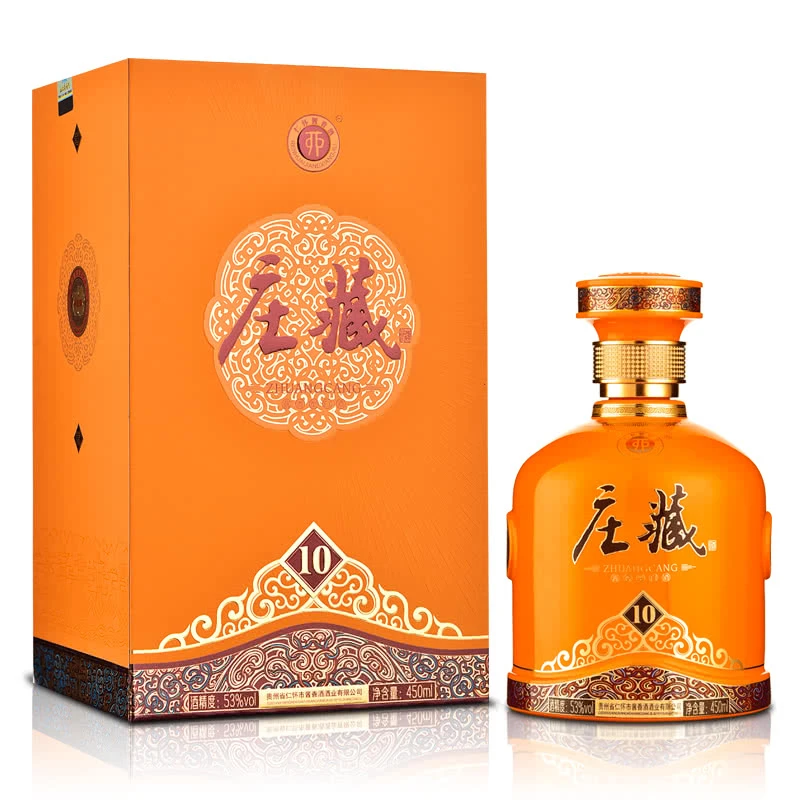 庄藏酱酒·10 小批量勾调 大曲坤沙工艺 53度450ml