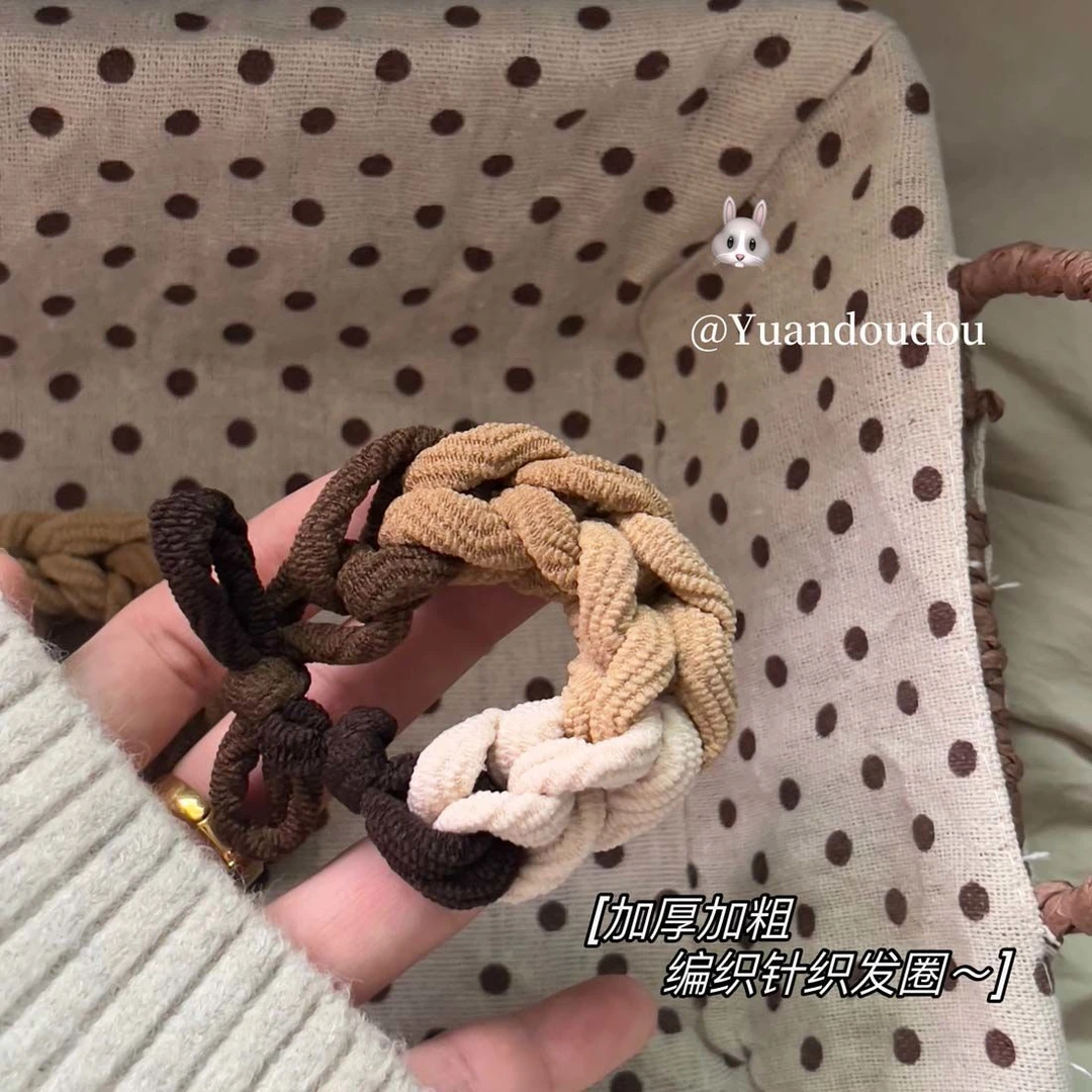 韩国东大门卡通大肠发圈发绳女高弹力耐用橡皮筋不伤发头绳扎头发