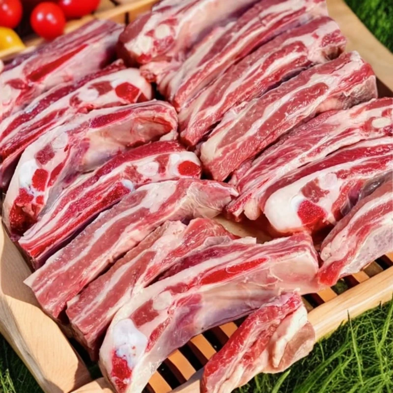带骨手扒羊肉4斤5斤清真冷冻1岁羊 手把羊排肋排原切烤羊排清炖