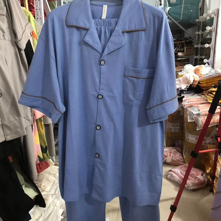 男士特价短袖长裤家居服舒适休闲